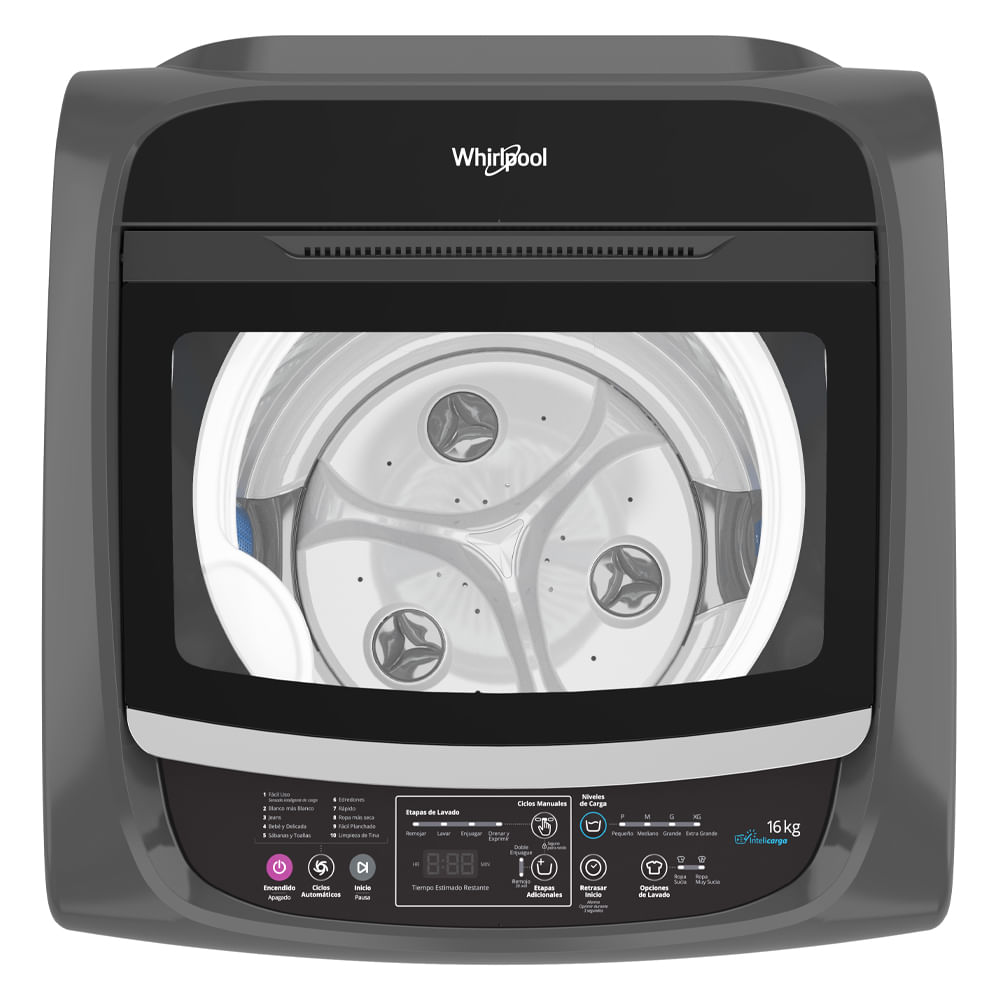 lavadora whirlpool carga superior 16 kg