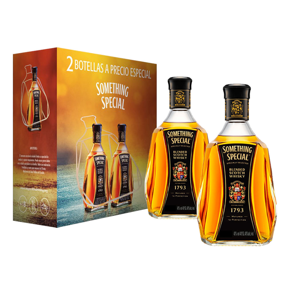 2 Whiskys Something Special 750 Ml Inicio