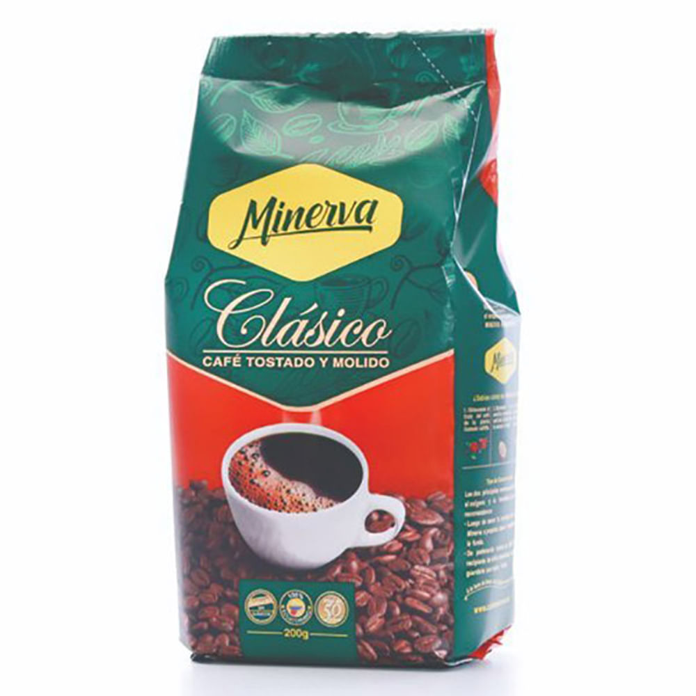 Café clásico minerva 200 g Inicio