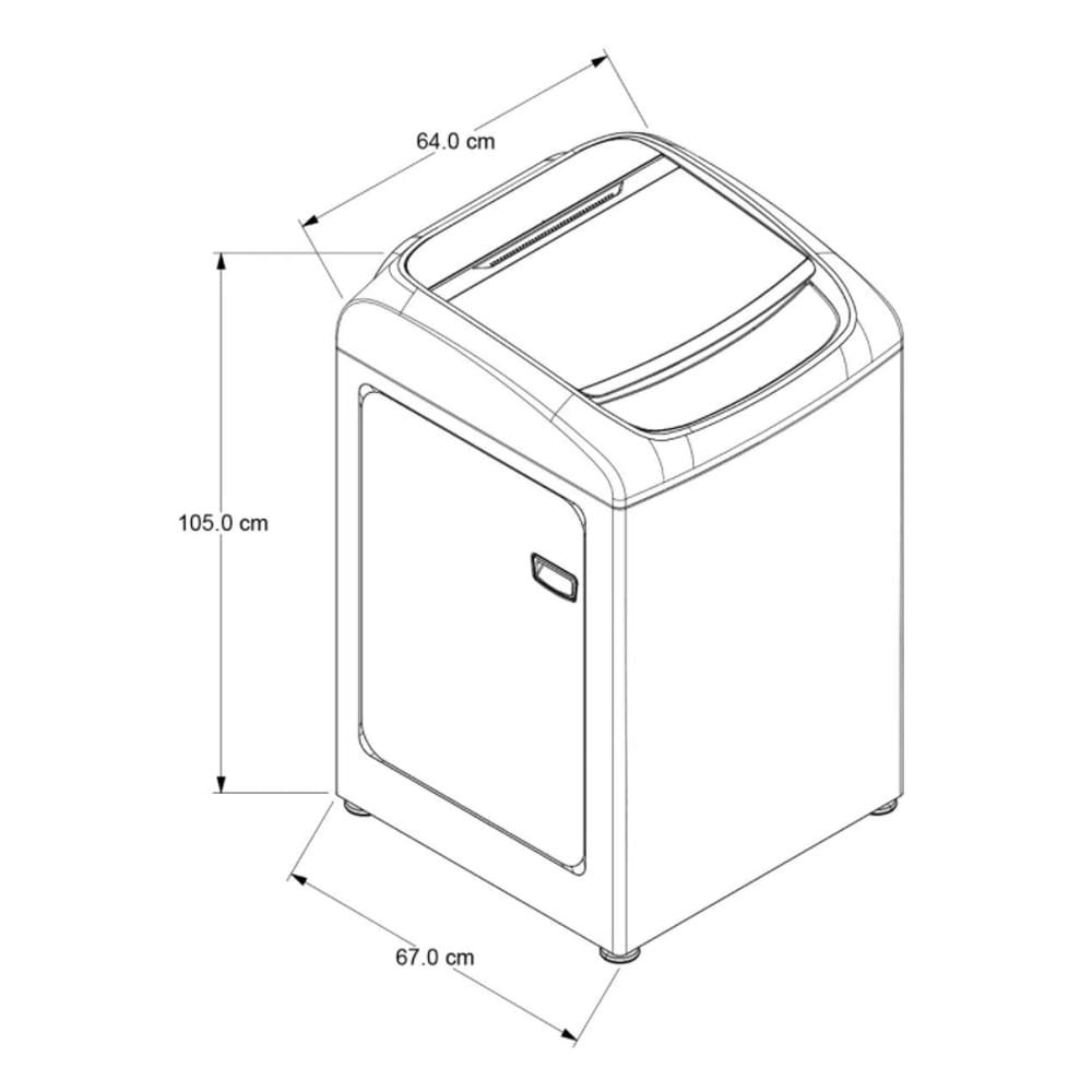 Lavadora Carga Superior 19Kg Xpert System Whirlpool - Inicio