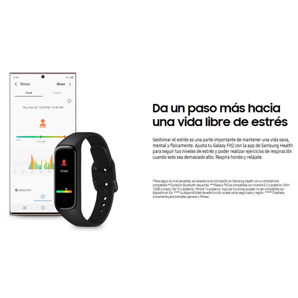 Banda inteligente Samsung Galaxy Fit 2 - Inicio