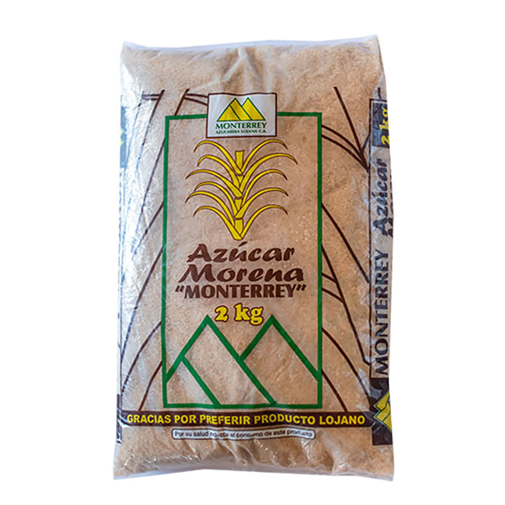 Azucar morena monterrey 2 kg Inicio