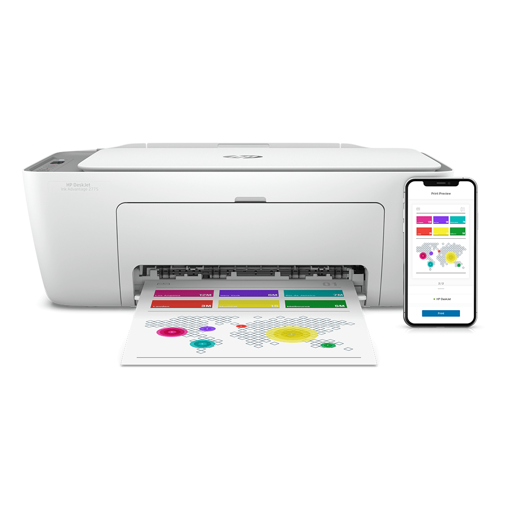 Impresora Multifunción HP 2775 - Inicio