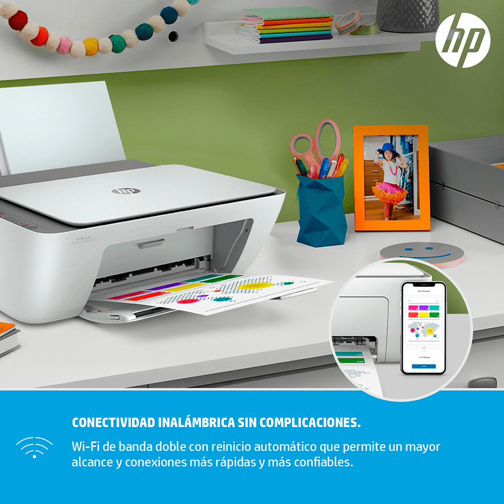 Impresora Multifunción HP 2775 - Inicio