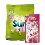 Detergente-Surf-1-Kg-Limon---Suavizante-Aromatel-Doypack-550ml-Frutos-rojos