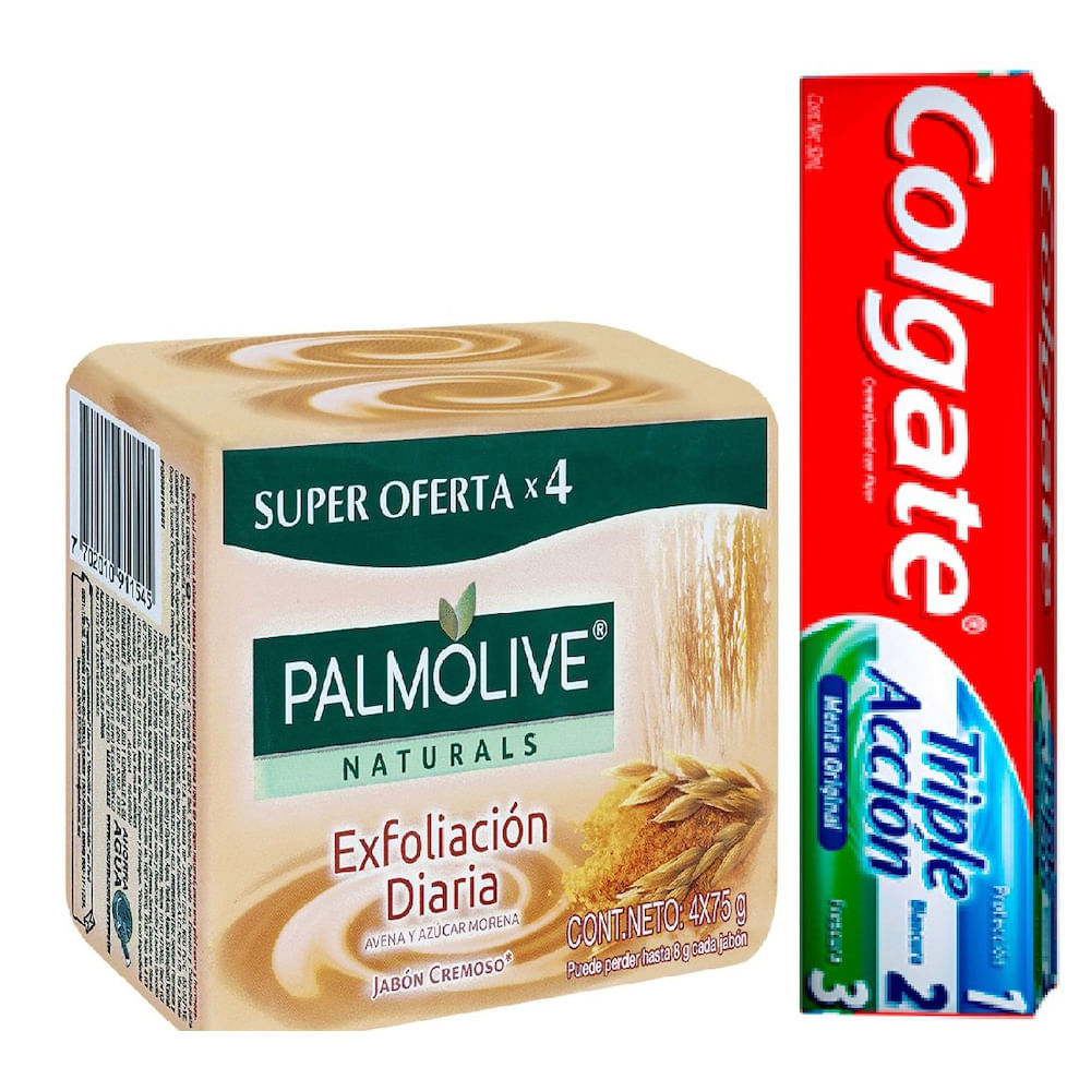 Jabon-Palmolive-75g-x4-Avena-con-crema-Dental-50-ml-