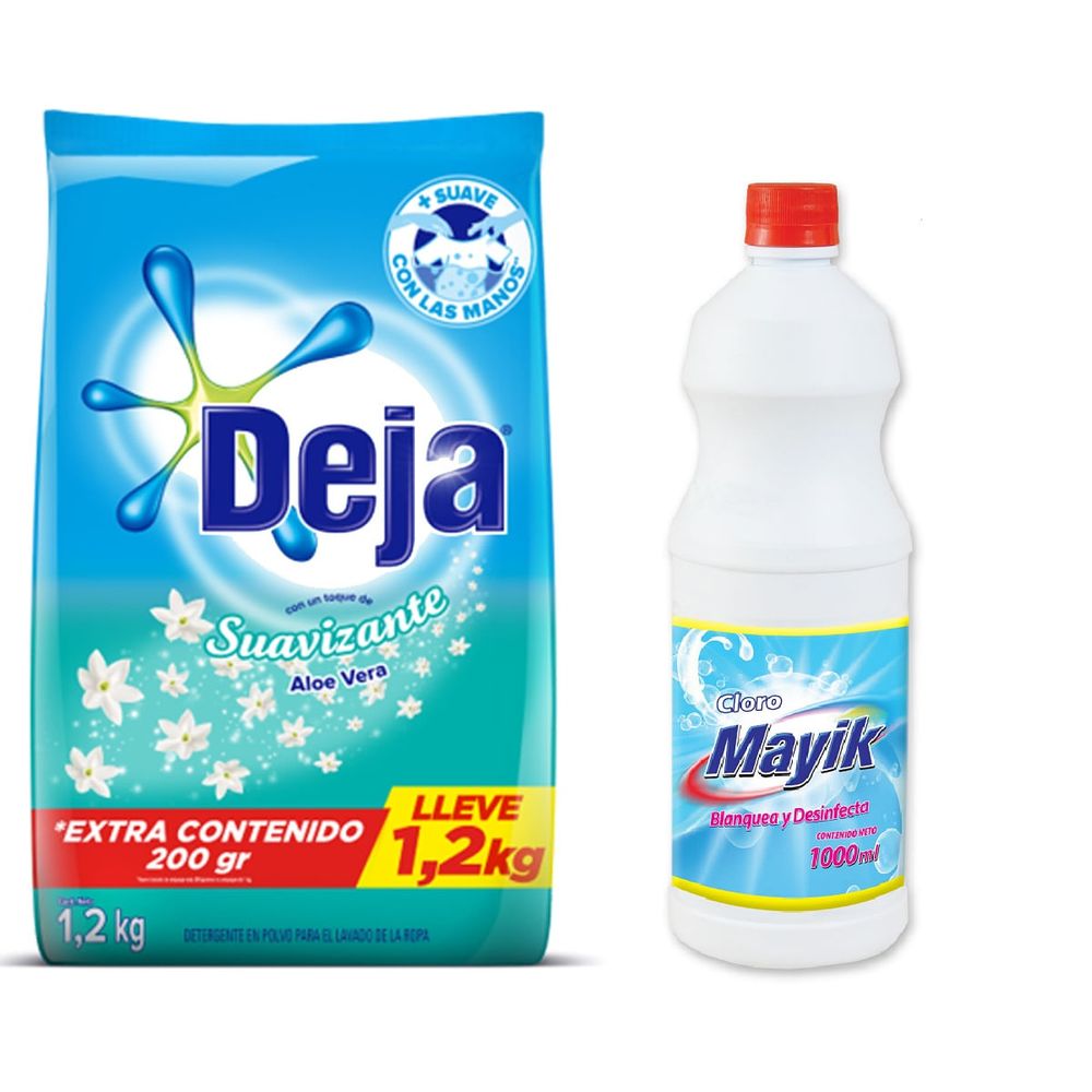 Detergente-Deja-1.2-Kg-Aloe-Vera-Gratis-Cloro-Mayik-1L