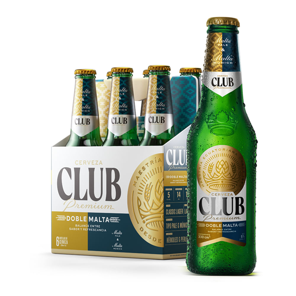 Cerveza-Club-Premium-330ml-Sixpack-Doble-Malta